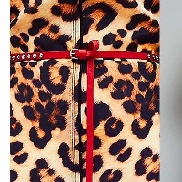 MARC JACOBS Leopard Print Midi Dress**US 2 $1495 - Picture 6 of 10